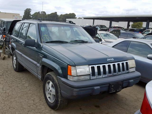 1J4GZ58S9SC650464 - 1995 JEEP GRAND CHER GREEN photo 1