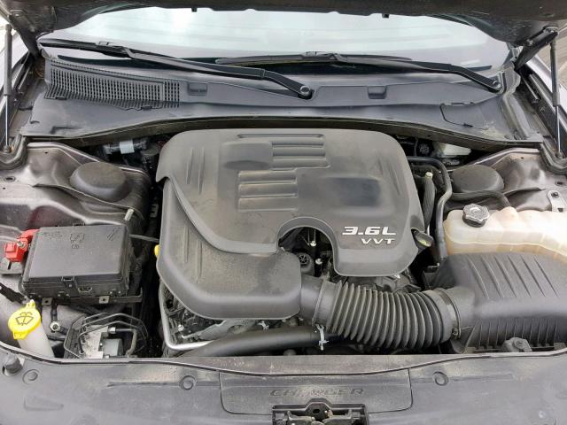 2C3CDXHG7JH125347 - 2018 DODGE CHARGER SX GRAY photo 7