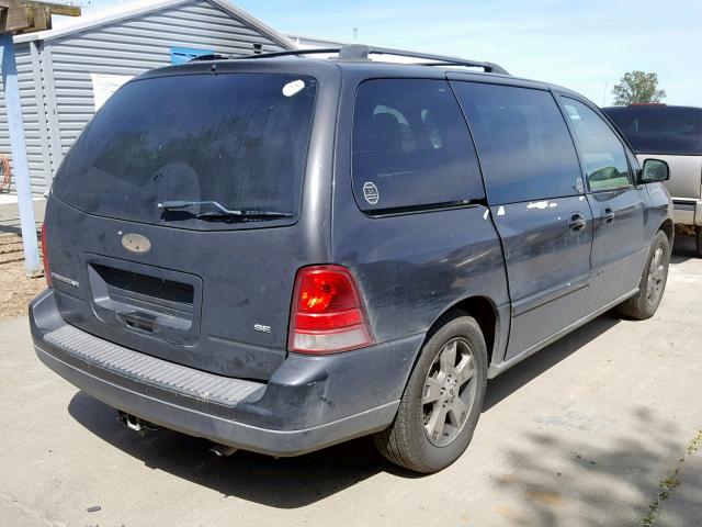 2FMZA516X7BA15954 - 2007 FORD FREESTAR S BLACK photo 4