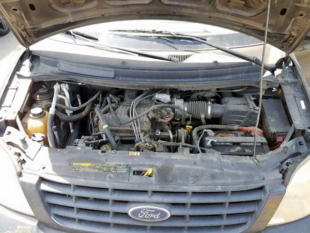 2FMZA516X7BA15954 - 2007 FORD FREESTAR S BLACK photo 7