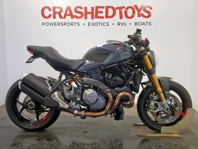 ZDMMACFW6HB024531 - 2017 DUCATI MONSTER 12 GRAY photo 1