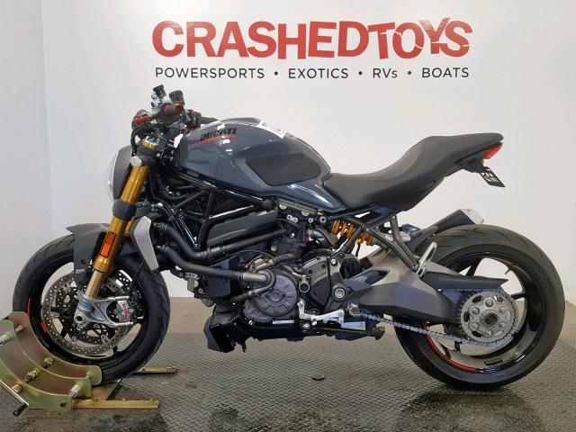 ZDMMACFW6HB024531 - 2017 DUCATI MONSTER 12 GRAY photo 3