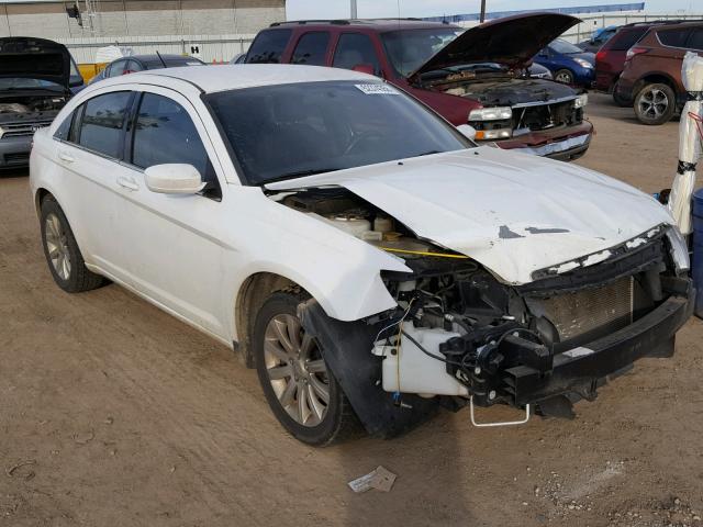 1C3CCBBB9DN672859 - 2013 CHRYSLER 200 TOURIN WHITE photo 1