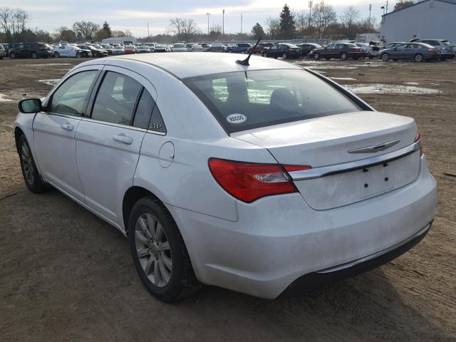 1C3CCBBB9DN672859 - 2013 CHRYSLER 200 TOURIN WHITE photo 3