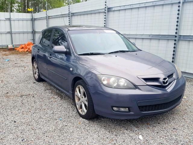 JM1BK343471600405 - 2007 MAZDA 3 HATCHBAC GRAY photo 1