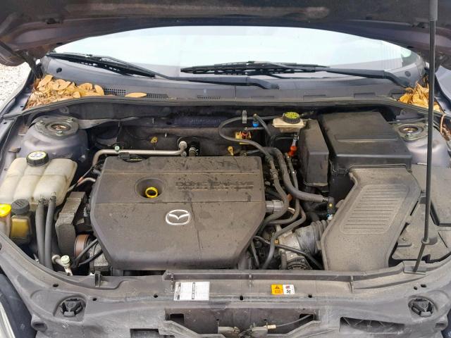 JM1BK343471600405 - 2007 MAZDA 3 HATCHBAC GRAY photo 7