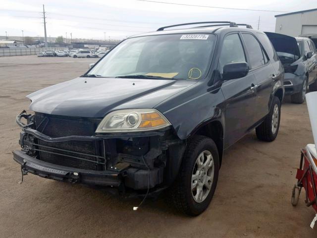 2HNYD18645H508068 - 2005 ACURA MDX TOURIN BLACK photo 2