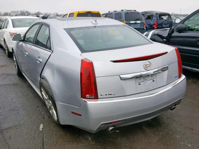 1G6DL5E34C0112347 - 2012 CADILLAC CTS PERFOR SILVER photo 3