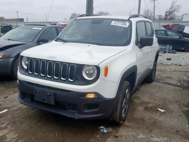ZACCJBAB7JPG98642 - 2018 JEEP RENEGADE S 白色 照片 2
