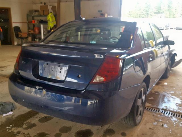 1G8AL55F07Z135064 - 2007 SATURN ION LEVEL BLUE photo 4