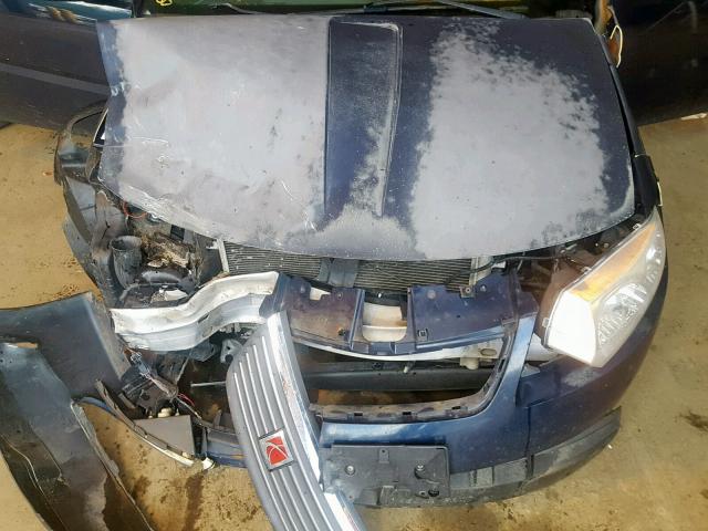 1G8AL55F07Z135064 - 2007 SATURN ION LEVEL BLUE photo 7