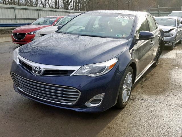 4T1BK1EBXDU028353 - 2013 TOYOTA AVALON BAS BLUE photo 2