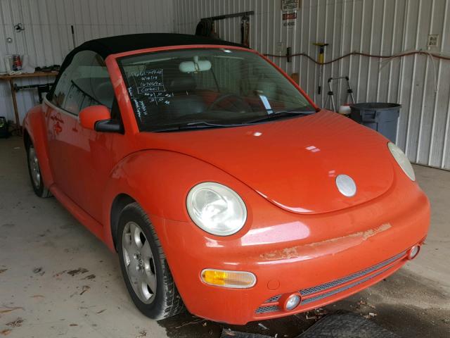 3VWCK21Y63M310742 - 2003 VOLKSWAGEN NEW BEETLE Narıncı foto 1
