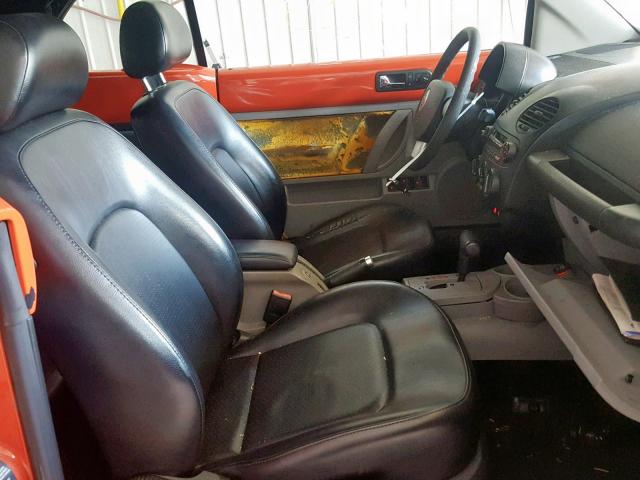 3VWCK21Y63M310742 - 2003 VOLKSWAGEN NEW BEETLE Narıncı foto 5