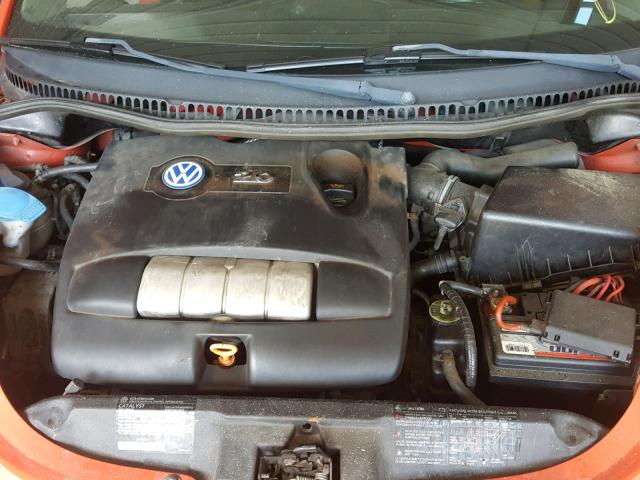 3VWCK21Y63M310742 - 2003 VOLKSWAGEN NEW BEETLE Narıncı foto 7