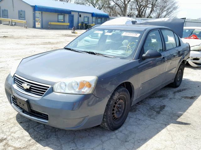 1G1ZS58F98F124860 - 2008 CHEVROLET MALIBU LS BLUE photo 2