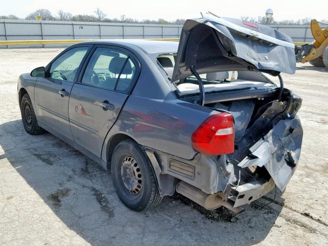 1G1ZS58F98F124860 - 2008 CHEVROLET MALIBU LS BLUE photo 3