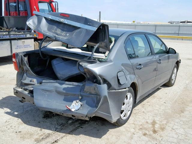 1G1ZS58F98F124860 - 2008 CHEVROLET MALIBU LS BLUE photo 4