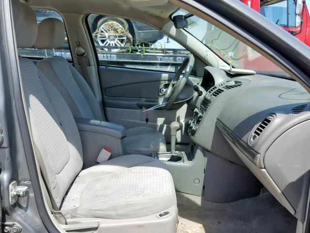 1G1ZS58F98F124860 - 2008 CHEVROLET MALIBU LS BLUE photo 5