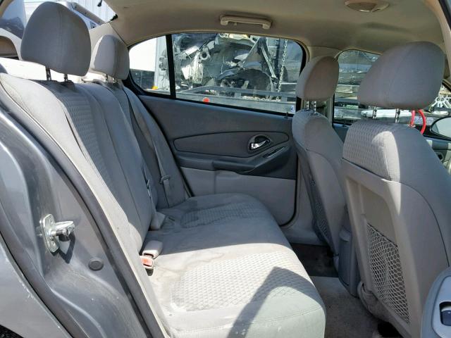 1G1ZS58F98F124860 - 2008 CHEVROLET MALIBU LS BLUE photo 6