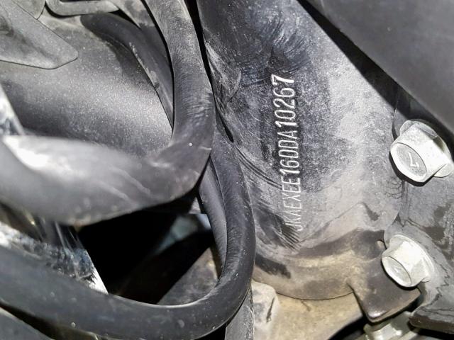 JKAEXEE16DDA10267 - 2013 KAWASAKI EX650 E BLACK photo 20