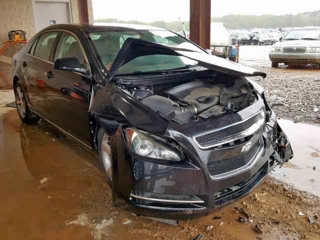 1G1ZC5E10BF320439 - 2011 CHEVROLET MALIBU 1LT BLACK photo 1