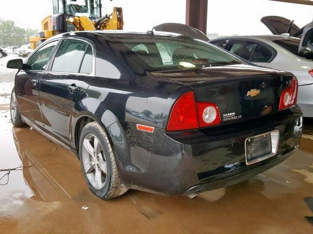 1G1ZC5E10BF320439 - 2011 CHEVROLET MALIBU 1LT BLACK photo 3