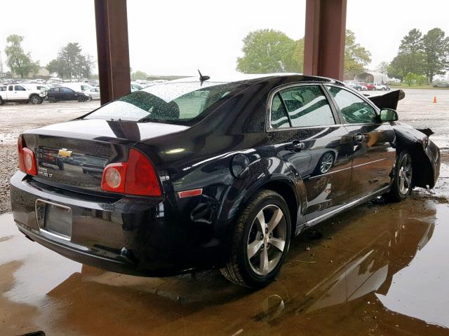 1G1ZC5E10BF320439 - 2011 CHEVROLET MALIBU 1LT BLACK photo 4