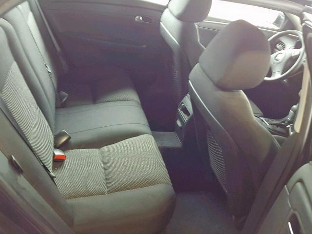 1G1ZC5E10BF320439 - 2011 CHEVROLET MALIBU 1LT BLACK photo 6