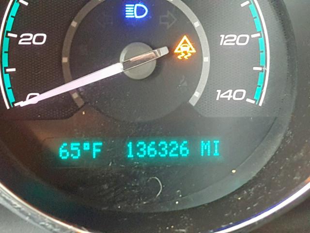 1G1ZC5E10BF320439 - 2011 CHEVROLET MALIBU 1LT BLACK photo 8