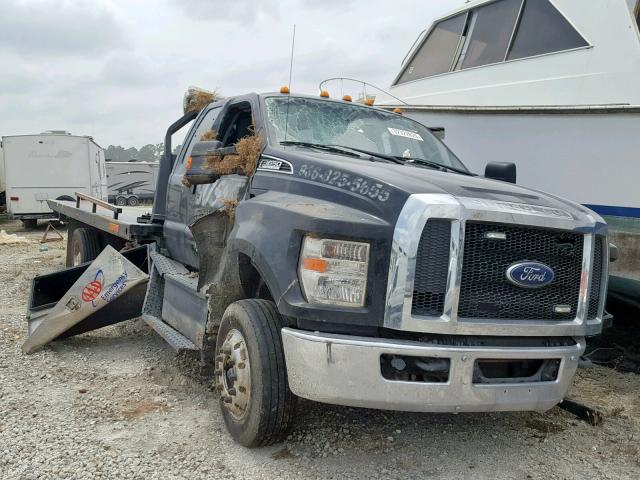 1FDWX6DC7HDB11884 - 2017 FORD F650 SUPER BLACK photo 1