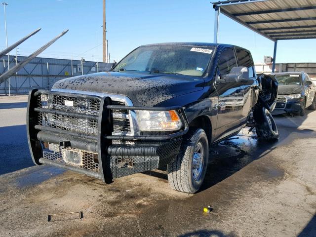 3C6UD5CL3CG284000 - 2012 DODGE RAM 2500 S BLACK photo 2