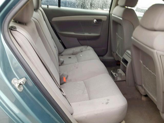 1G1ZG57B49F253025 - 2009 CHEVROLET MALIBU LS GREEN photo 6