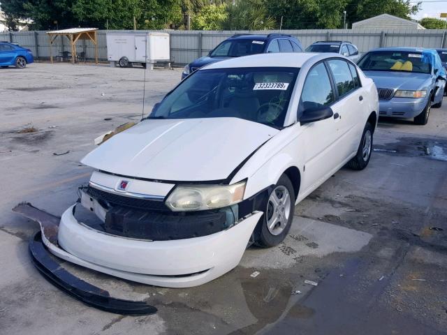1G8AG52F83Z189053 - 2003 SATURN ION LEVEL WHITE photo 2
