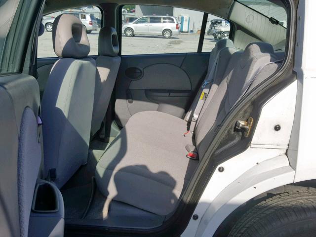 1G8AG52F83Z189053 - 2003 SATURN ION LEVEL WHITE photo 6