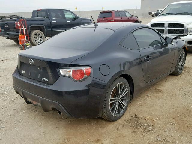 JF1ZNAA12E8704902 - 2014 TOYOTA SCION FR-S BLACK photo 4