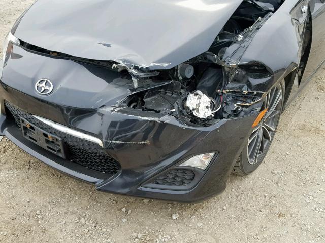 JF1ZNAA12E8704902 - 2014 TOYOTA SCION FR-S BLACK photo 9