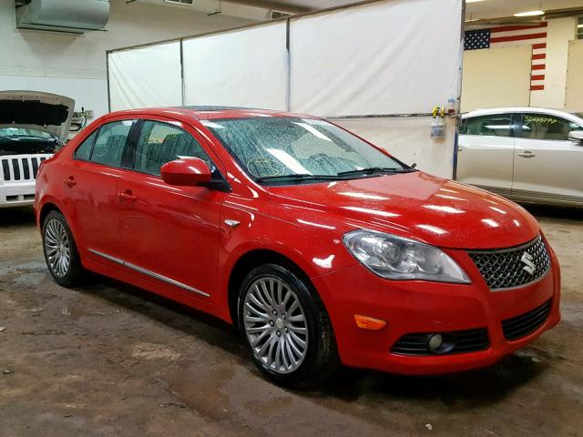 JS2RE9A58A6100472 - 2010 SUZUKI KIZASHI GT RED photo 1