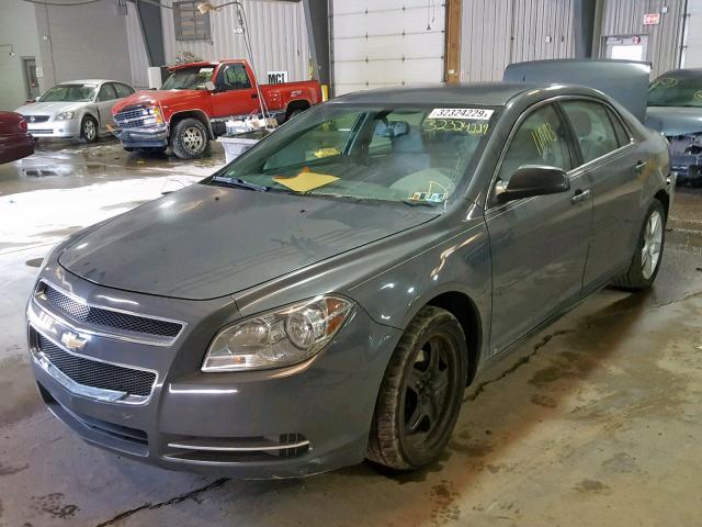 1G1ZG57B194228708 - 2009 CHEVROLET MALIBU LS CHARCOAL photo 2
