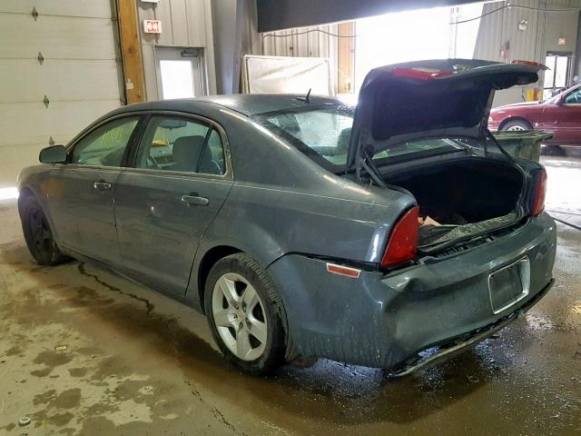 1G1ZG57B194228708 - 2009 CHEVROLET MALIBU LS CHARCOAL photo 3