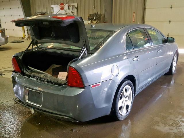 1G1ZG57B194228708 - 2009 CHEVROLET MALIBU LS CHARCOAL photo 4
