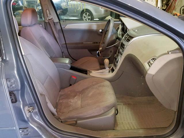 1G1ZG57B194228708 - 2009 CHEVROLET MALIBU LS CHARCOAL photo 5