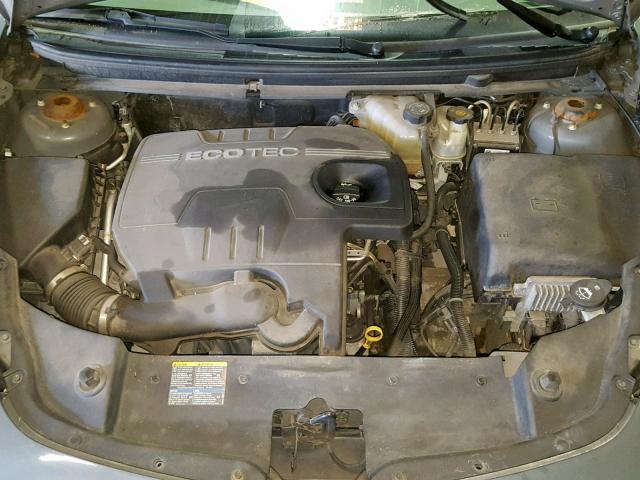 1G1ZG57B194228708 - 2009 CHEVROLET MALIBU LS CHARCOAL photo 7