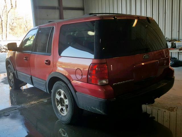 1FMFU18L23LC10357 - 2003 FORD EXPEDITION RED photo 3
