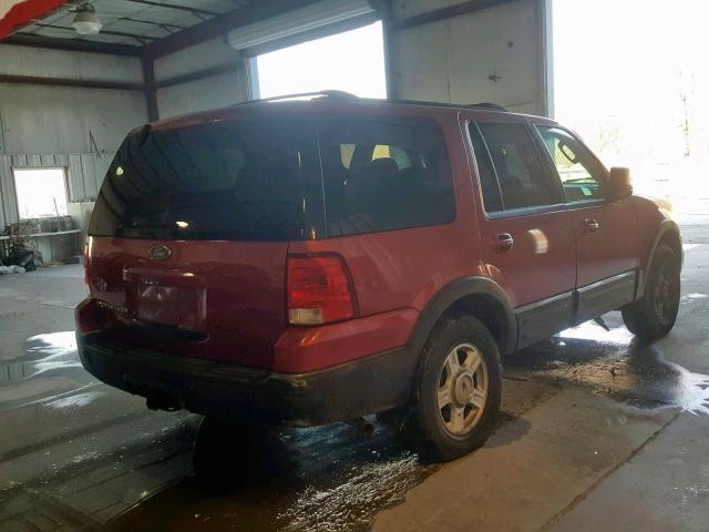 1FMFU18L23LC10357 - 2003 FORD EXPEDITION RED photo 4