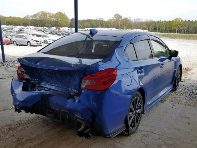 JF1VA1D60F9813565 - 2015 SUBARU WRX PREMIU BLUE photo 4