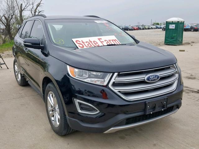 2FMPK3J80GBB03938 - 2016 FORD EDGE SEL BLACK photo 1