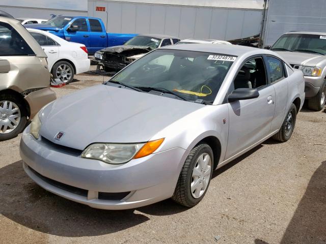 1G8AN12F15Z117144 - 2005 SATURN ION LEVEL SILVER photo 2