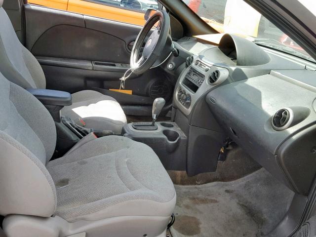 1G8AN12F15Z117144 - 2005 SATURN ION LEVEL SILVER photo 5
