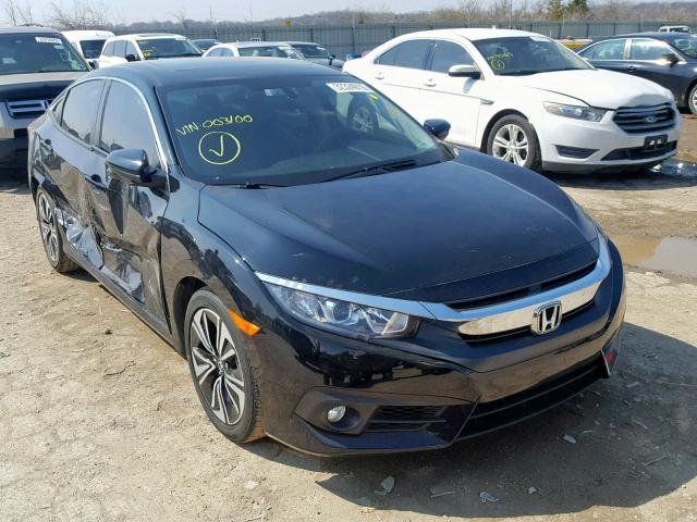 19XFC1F78HE003100 - 2017 HONDA CIVIC EXL შავი ფოტო 1
